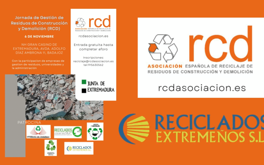 Cobertura de prensa Jornada de gestión de residuos de construcción y demolición.