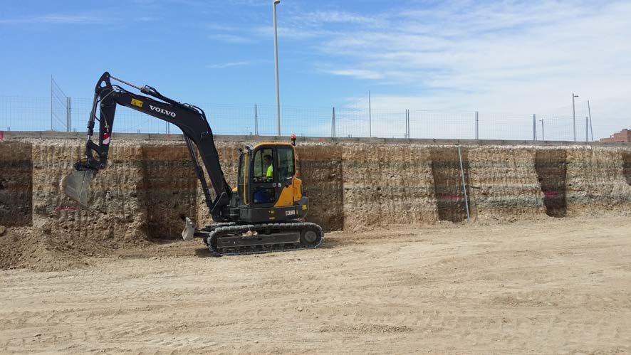 Excavaciones por bataches en Badajoz